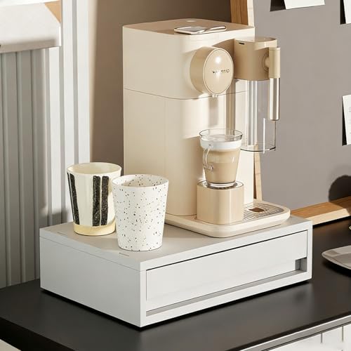 TapferBahn Rejilla para Horno microondas con cajón,Soporte microondas,Soporte microondas encimera,Soporte para microondas,Soporte microondas con Cajon,Adecuado para cocinas y áreas de Oficina.