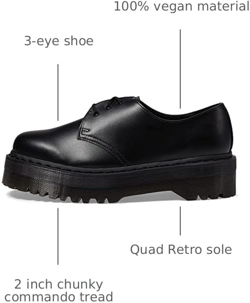 Amazon.com: Dr. Martens Unisex Vegan 1461 Quad Platform Oxford Amazon.com: Dr. Martens Unisex Vegan 1461 Quad Platform Oxford