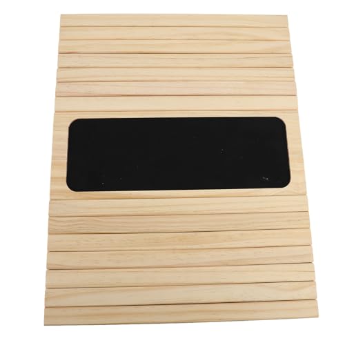 Bandeja de reposabrazos de sofá de madera mesa de brazo resistente para tazas y sillón 4