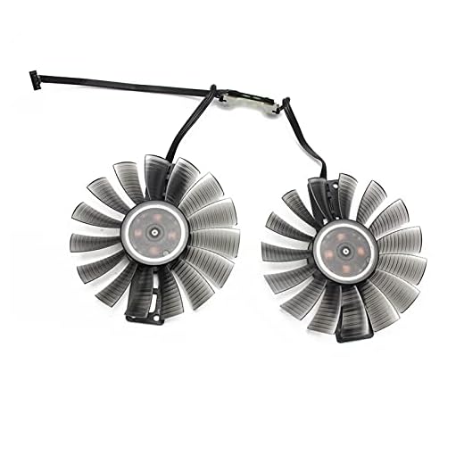 90mm fan för Gainward Palit GeForce GTX 1060 Super Jetstream GPU Cooler Gainward GeForce GTX1060 Grafikkort som ersättning (Blade Color : Fan)