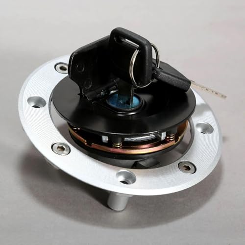 Juego de llaves y tapa tanque combustible para motocicleta Suzuki GSX750 GSX600 y VX800 6