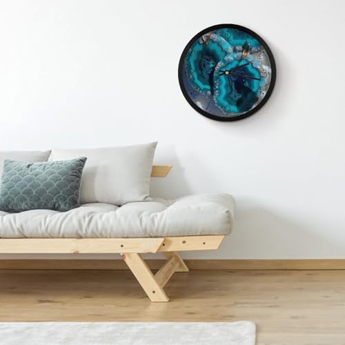 Horloge murale numérique silencieuse pour sublimer un mur vide - 5
