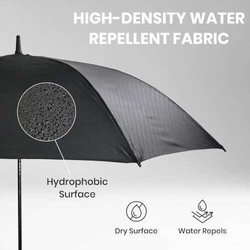 Image of Fendo 29-Inch Golf Umbrella for Men & Women | Windproof & Waterproof Straight Umbrellas | Auto Open Large Canopy Umbrella for Travel & Outdoor Use | Shehensha