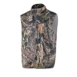 NOMAD Men's Standard Slaysman Camo Fleece Hunting Vest with Scent Suppression & Silent Fabric, Mossy...