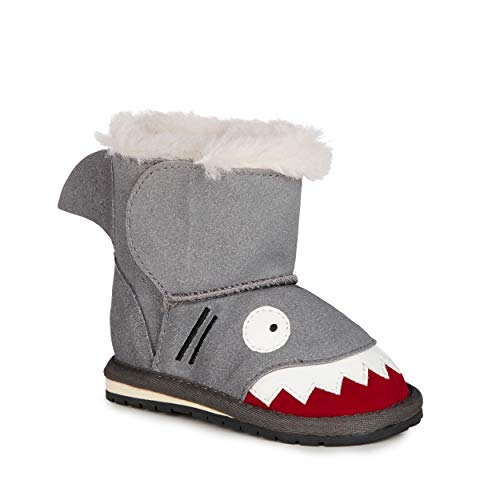 Emu Australia Shark Walker Boot - Kid's Putty 18+ Months #TOP2