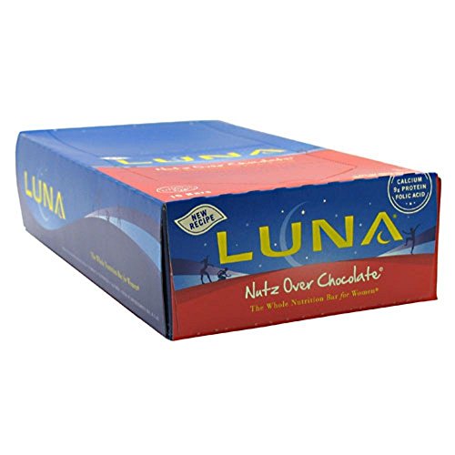 Luna Nutrition Bar Nuts Over Chocolate - 15 Bars