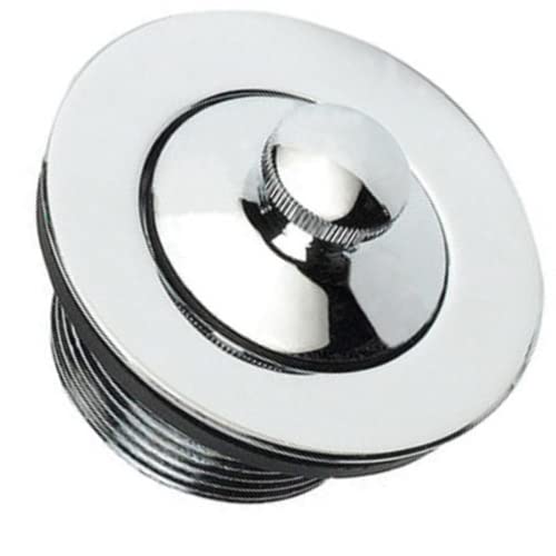 Dorence | Bathtub Drain Kit | Delta Bathtub Drain | All Brass "Lift And Turn" Easy Installation | Tub Drain Assembly Conversion Kit | Trim Waste And Single Hole Overflow Face Plate (Chrome) #TOP1