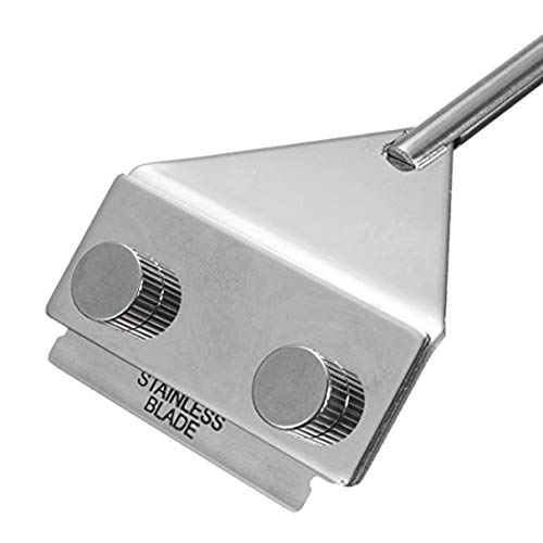 Miguco Stainless Steel Algae Scraper Cleaner With 10 Blades For Aquarium Fish Plant Glass Tank #TOP5