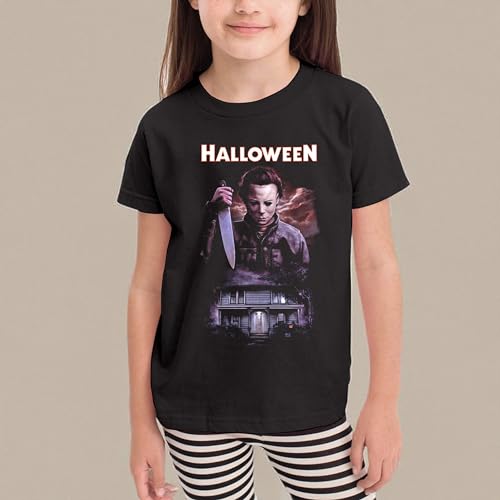 Horror Killer Children's T-Shirt 2-6 Years Old Boy and Girl Cotton Tees Kids Classic Cozy Short Sleeve Tops3