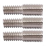 3 Stück Schraubgewinde-Konverter Set 1/4 20 auf 5/16 24 Gewinde Adapter Schrauben für Bogen Stoßdämpfer Verwendung