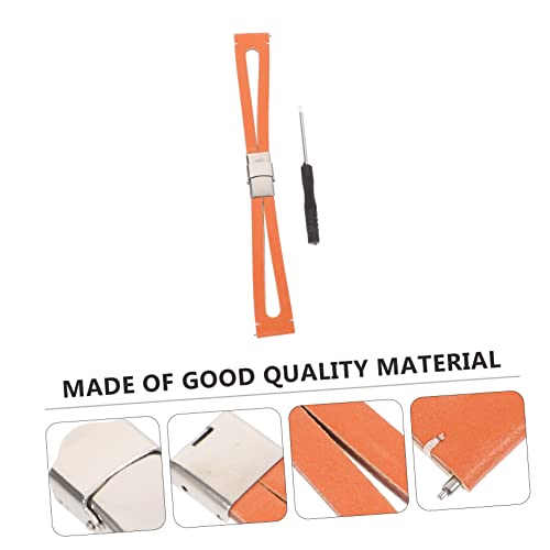 Hemobllo 1 PC Pulseira Feminina Pulseira De Relógio Vintage Substituição Pulseira Confortável Delica