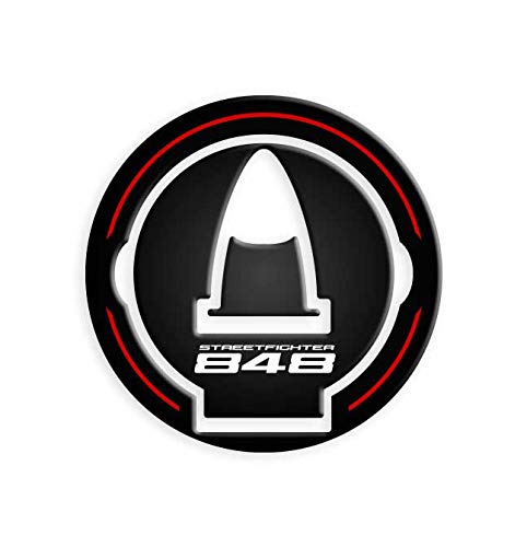 Protection bouchon essence Ducati Streetfighter 848 résine 3D rouge