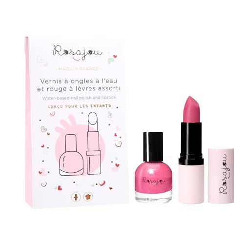 Coffret maquillage enfant Rosajou Rubis pour jouer à faire comme les grands
