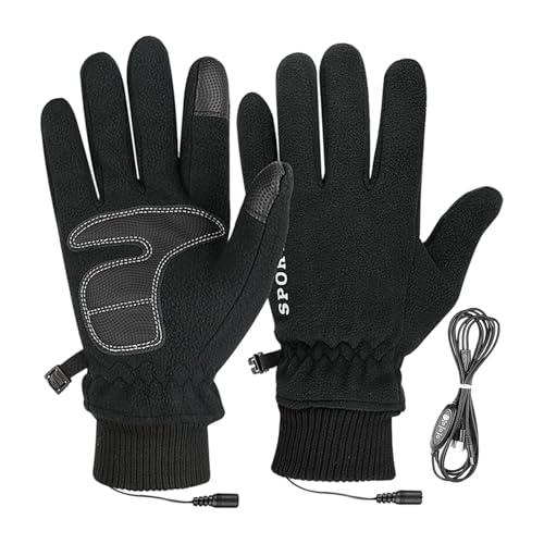 Guantes de calefacción contra las manos frías al conducir y hacer senderismo con USB