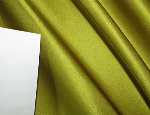 Soie hollandaise satin lourd créez vos robes de soirée uniques en vert pistache 137cm