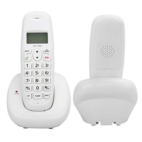 Vbestlife 固定電話機 デスクフォン ホーム オフィス ホテル固定電話 FSK/DTMF発信者ID LCDディスプレイ 固定電話 US 100240vのサムネイル