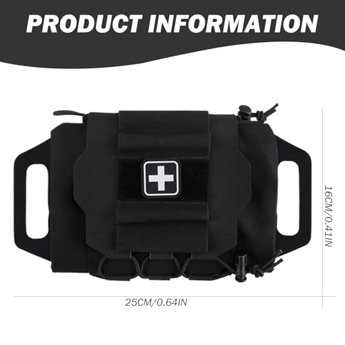 Support rouleau médical et trousse de premiers secours haute capacité en deux pièces - 7