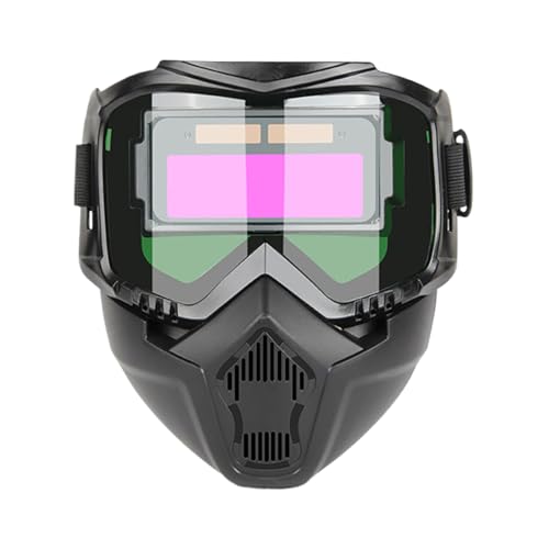 Casque de soudage automatique à obscurcissement rapide et écran amovible de protection