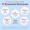 L'il Critters Frozen Daily Kids Multivitamin Gummies Assorted Berry Flavors for Ages 2+ Toddlers and Kids, Disney Multivitamin Gummies with 11 Essential Nutrients, 30-60 Day Supply, 60 Gummies