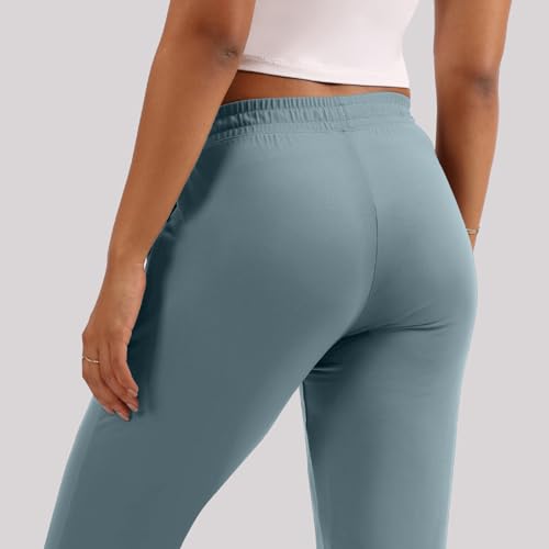 Image of BlissClub Women Mid Rise Tapered Casual Pants