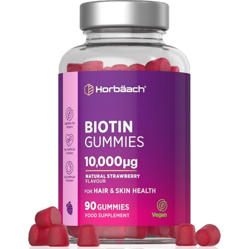 Horbaach Biotin Gummies 10,000mcg