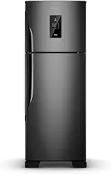 Geladeira Panasonic BT71 Black Inox Look Duplex Frost Free 494 L Inverter A - NR-BT71PV4BA