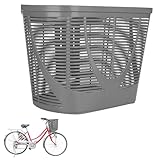Cesta de Bicicleta Cesta Scooter Bicycle Bicicleta de Cesta Delantero Grande para Compras Castera de Bicicleta Que viaja