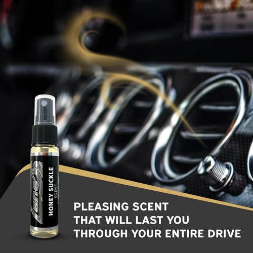 Lane's Premium Car Air Fresheners - Honeysuckle Scent Water Based - 1oz Eliminate Bad Odors of Pet & Food From Car Interior Leather, Carpet, Upholstery Great For Cars, Trucks, SUVs, RVs & More - Image 3