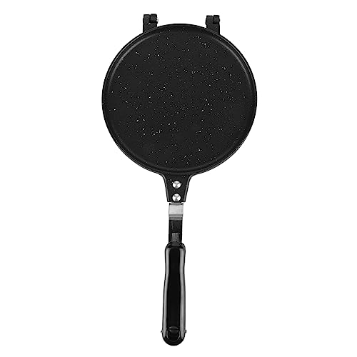 Emoshayoga Egg Roll Manufacturer, Baking Tool Gofres Glasses 15.7 X 7.3 X 1 in a Round Black Antiadherent Coating for Homemade Cooking