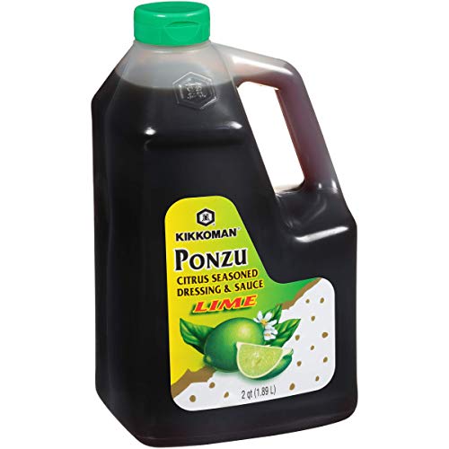 Kikkoman Ponzu Lime Plastic FS Bottle, 64 Fl Oz by Kikkoman - Image 4