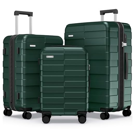 Vipbox 3-Piece Durable Luggage Set