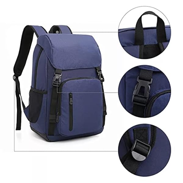 Ryggsäck med stor kapacitet Lunchväska Picknickväska Isolerad Lunchväska Isolering Vattentät ispåse Picknick Cooler Ryggsäck