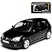 Cararama Volkwagen Golf V GTI Schwarz 5 Türer 2003-2008 1/43 Modell Auto mit individiuellem Wunschkennzeichen