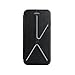 IPhone 6 plus case,iPhone 6s plus case DENISY 5.5"(black) high-grade PU leather cover following,all-round protection,stereoscopic support following,rigid panel cover case for iphone plus cases