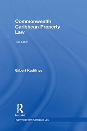 Commonwealth Caribbean Property Law 3rd Edition-Wow! eBook