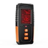 EMF Detector, Digital LCD EMF Meter, 3 in 1 Rechargeable Electromagnetic Field Radiation Detector, Ghost Hunting Equipment, Sensitive Tester Reader for Indoor & Outdoor EMF Inspection