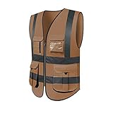 Die Warnweste ist gut sichtbar, ergonomisch ergonomisch geformt und fließend. Sie bietet hervorragenden Schutz bei schlechten Lichtverhältnissen und maximiert die Sichtbarkeit bei Tag und Nacht sowie bei ungünstigen Wetterbedingungen.
