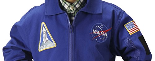 Aeromax Youth Astronaut Flight Jacket Blue, Large #TOP1