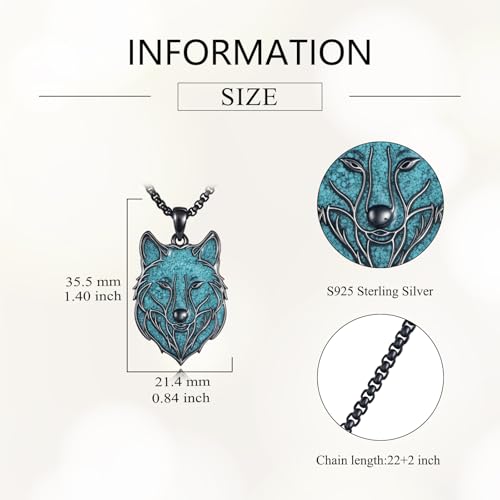 Animal Pendant Necklace Sterling Silver Pendant Animal Lover Jewelry Gifts for Women3