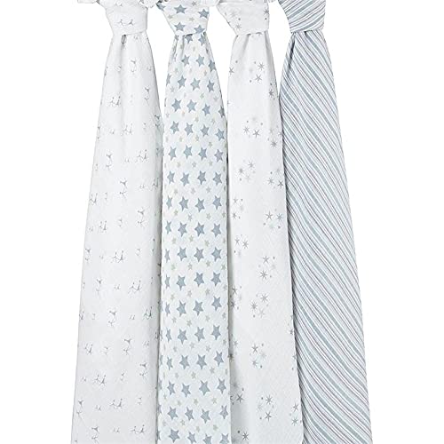 Aden & Anais 100 Cotton Muslin Swaddle Wrap, Prince