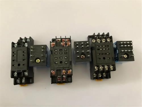 Relé intermedio LY2NJ DC24V con base de 8 pines para control eléctrico 3