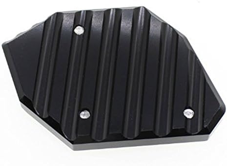 FXCNC Racing Aluminum CNC Motorcycle Side Stand Plate Kickstand Extension Pad Compatible with KAWASAKI Ninja 250 300R ZX250 EX300 Z250 2013-2020