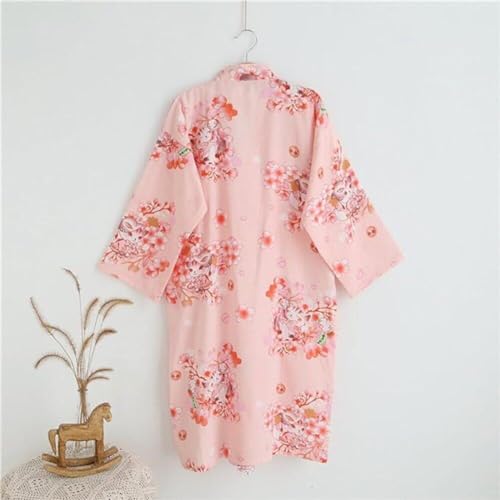 Pyjama kimono coton fleuri pour des matins doux à la maison - 5
