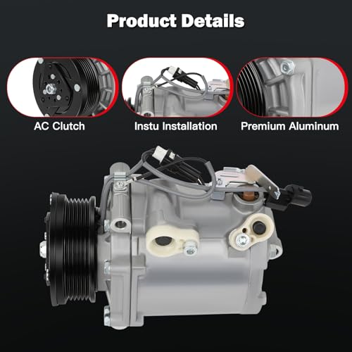 Image of Air Conditioning Compressor for Mitsubishi Lancer for Outlander 2.0L 2.4L