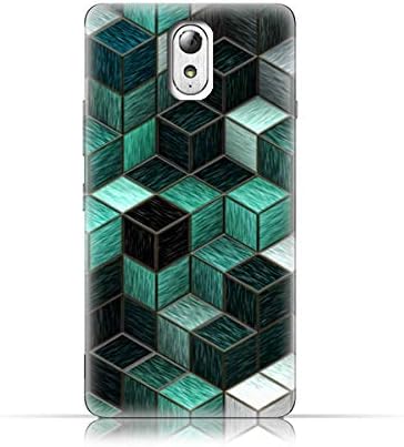 Lenovo Vibe P1M TPU Silicone Case with Cubes Pattern Design