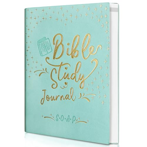 PARIS IN RAIN S.O.A.P. Bible Study Journal: Prayer & Church Notes Journal, 180-Day Spiritual Journey, Daily Devotional & Note-Taking Kit - Perfect Faith-Based Gift for Men & Women (Pale Green)