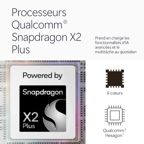 Surface Pro 12 Ecran Tactile Qualcomm Snapdragon X2 Plus RAM SSD - vue 5