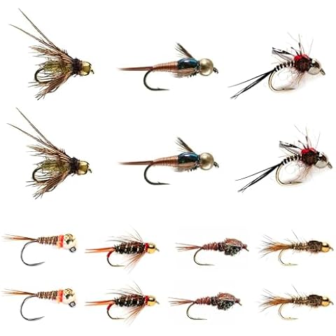 RoxStar Fly Shop Nymph Fly Hatch Pack! | 14 Premium Nymph Flies for Trout + 1 Year Membership to Trout Unlimited & RoxStar Club | Proven Fly Fishing Flies for Trout! | Tied in House - Never Outsourced Cover