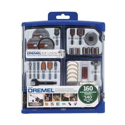 Dremel Mfg 710-08 Rotary Accessory Kit, 160-Pc. - Quantity 22