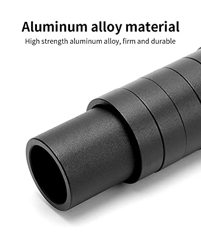 Zoneshare Mountain Bike Bicycle Front Fork Handle Riser Extender Handlebar Riser Adapter Aluminum Alloy Head Adapter (Blue-124Mm) #TOP4